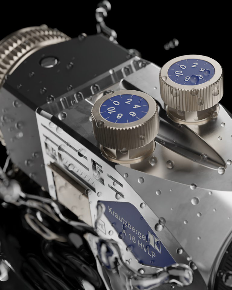 Duży pistolet automatyczny A–16 HVLP Krautzberger